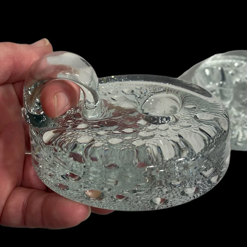 Sven Jensen Bubble Glass Candle Holder